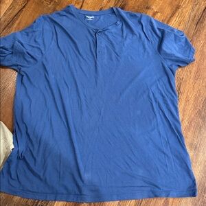 Men's Old Navy Blue Henley Shirt